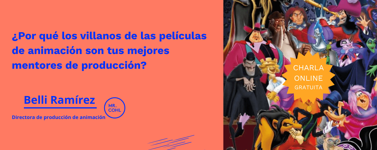 Charla gratuita de producción de animación con Belli Ramírez