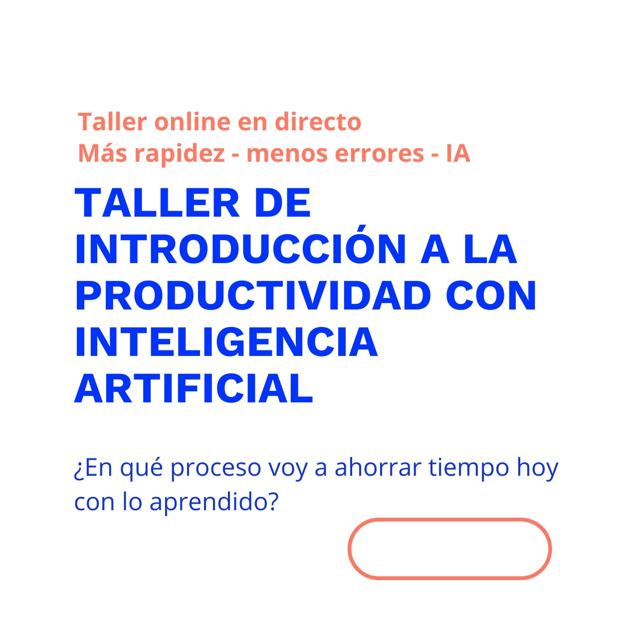 Taller de introducción a la productividad con IA curso práctico